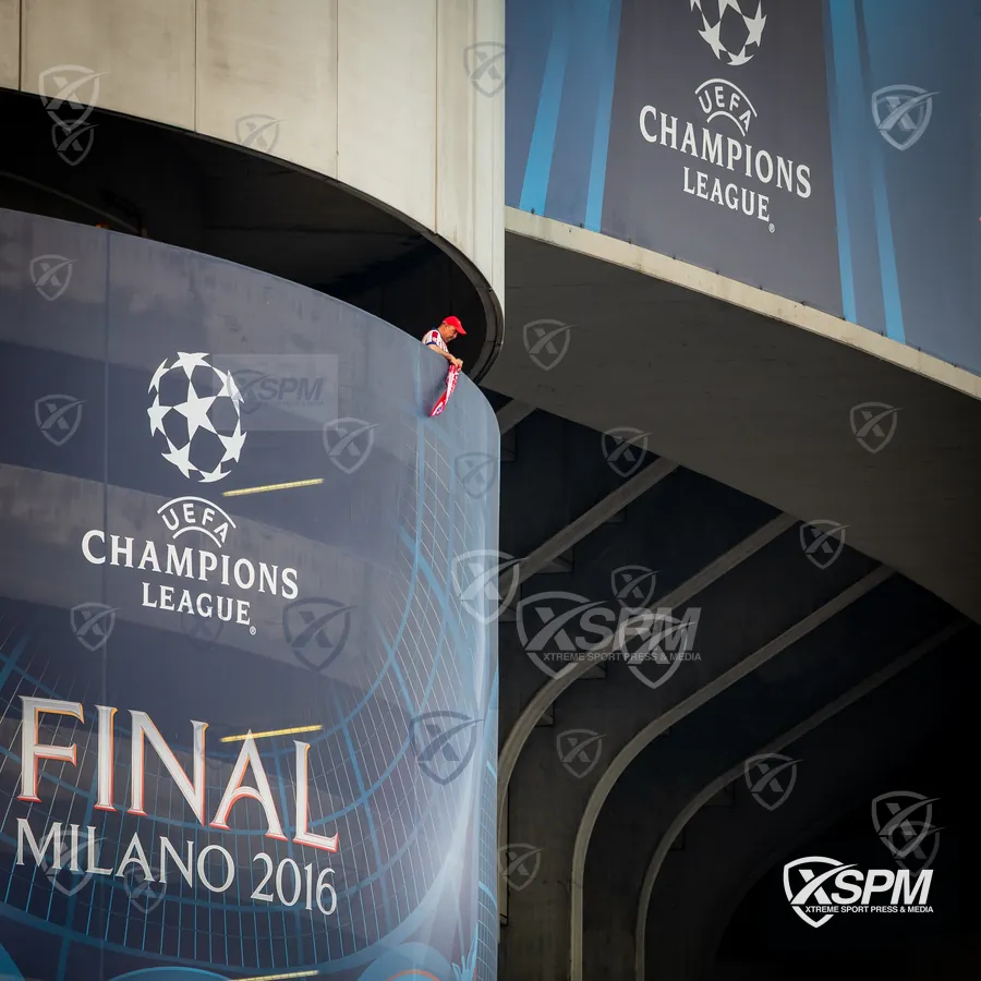 Identidad de la final durante UEFA Champions League 2015/16.
