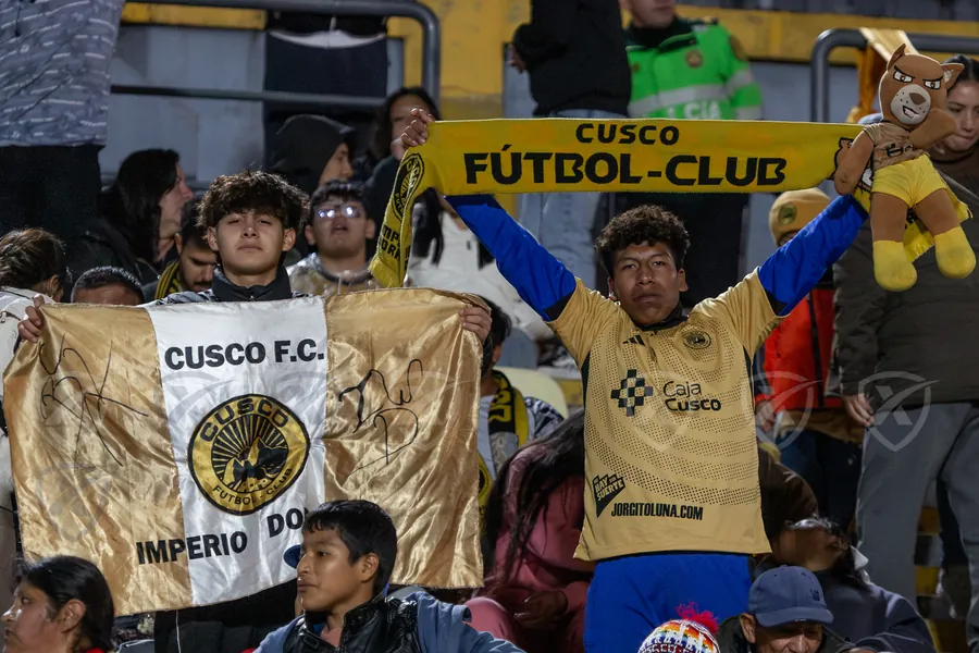 Tribuna durante cusco fc cd moquegua en Cusco, 2026-09-05. Fotografía XSPM.
