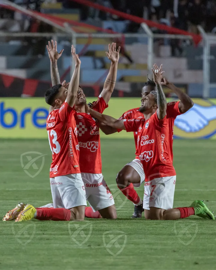 Emoción durante cienciano montevideo city torque en Cusco, 2026-09-10. Fotografía XSPM.
