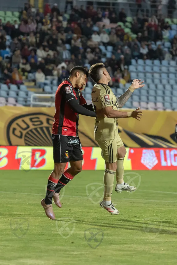 Consecuencia durante cusco fc melgar en Cusco, 2026-09-11. Fotografía XSPM.
