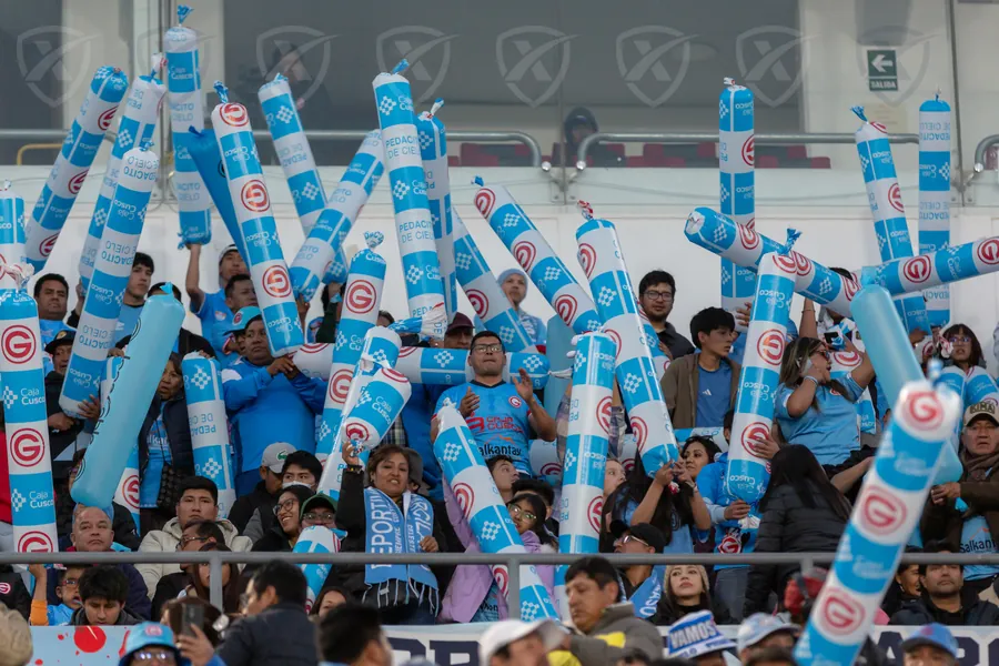 Afición durante deportivo garcilaso universitario en Cusco, 2026-09-19. Fotografía XSPM.