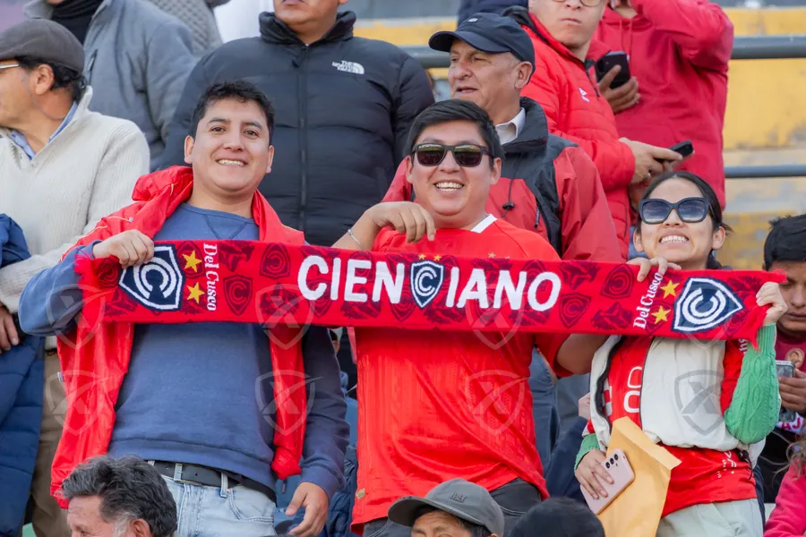 Afición durante cienciano los chankas en Cusco, 2026-09-30. Fotografía XSPM.